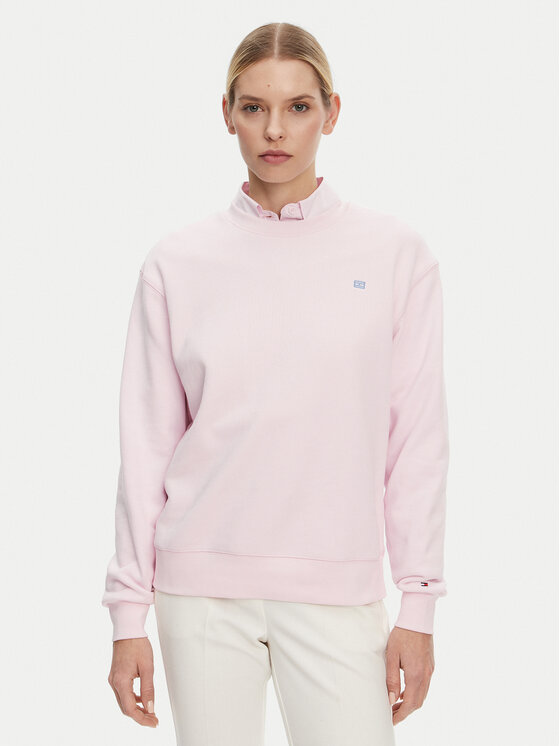 Tommy Hilfiger Tommy Hilfiger Bluză WW0WW45980 Roz Regular Fit