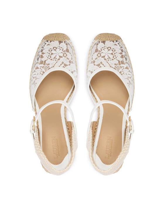 LAUREN RALPH LAUREN LAUREN RALPH LAUREN Espadrilky 802P06403001 Bílá