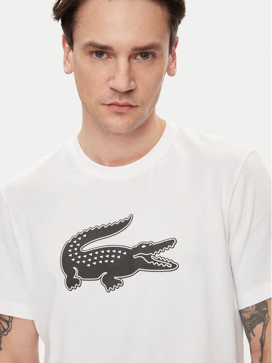 Lacoste Lacoste T-shirt TH2042 Bijela Regular Fit