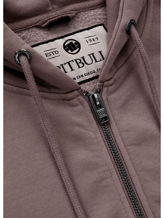 PITBULL PITBULL Bluza MANZANITA HEART Bordowy Regular Fit