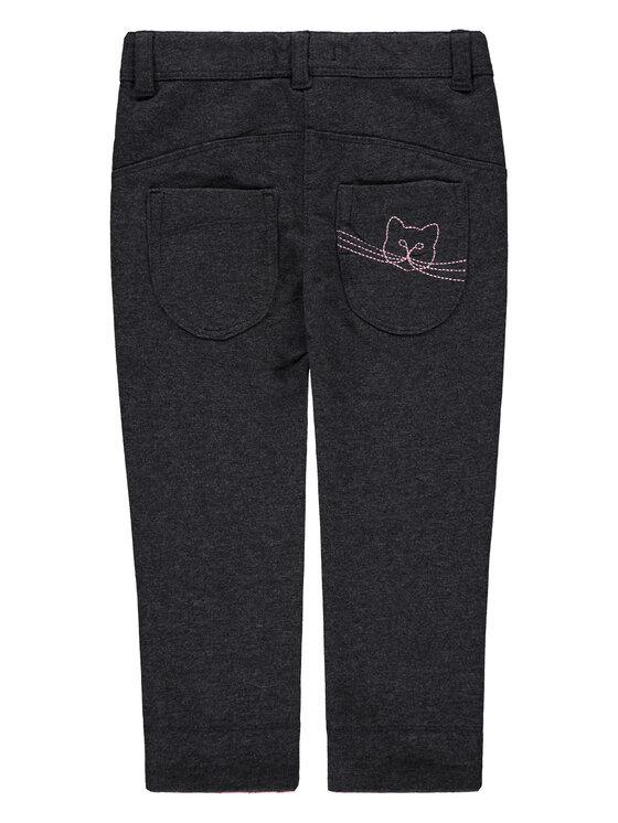 Kanz Kanz Spodnie materiałowe 1923064-8387 Szary Basic Fit