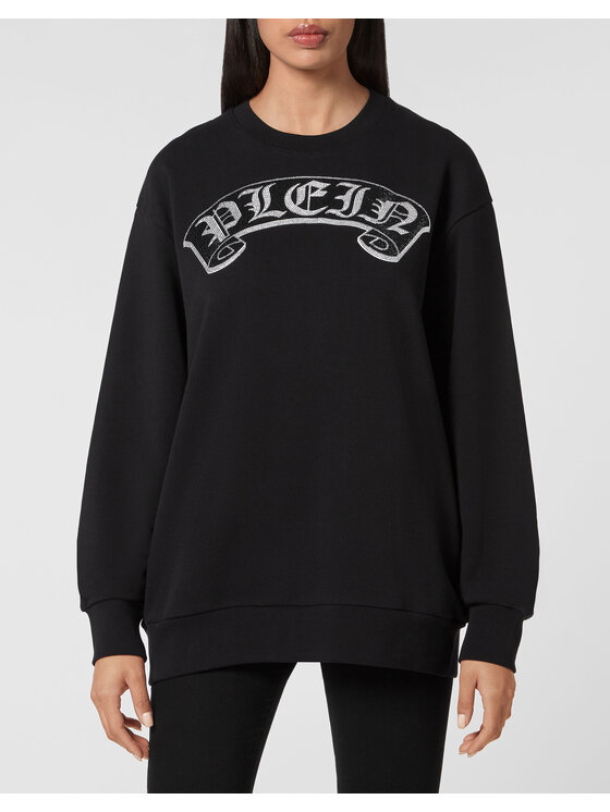 PHILIPP PLEIN PHILIPP PLEIN Bluza 905 Czarny Regular Fit