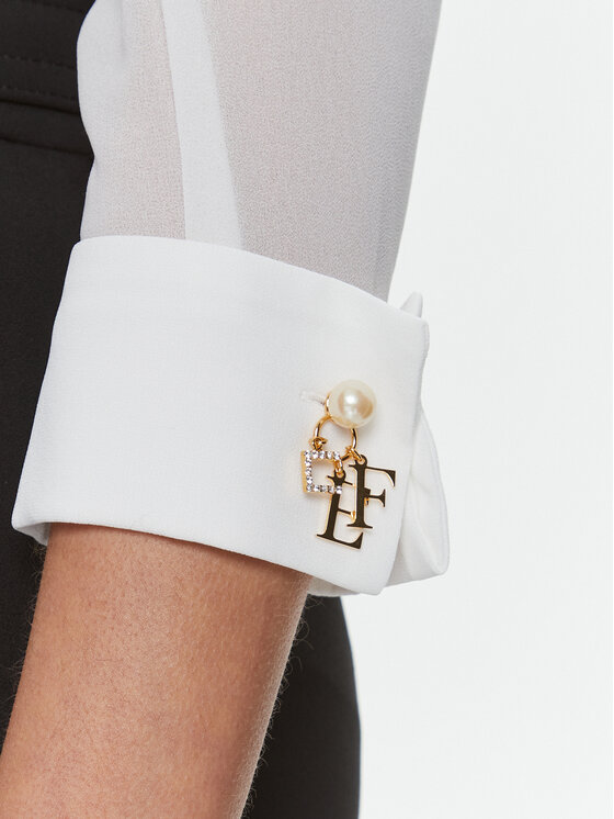 Elisabetta Franchi Elisabetta Franchi Glaustinukė CB-009-37E2-V380 Balta Regular Fit