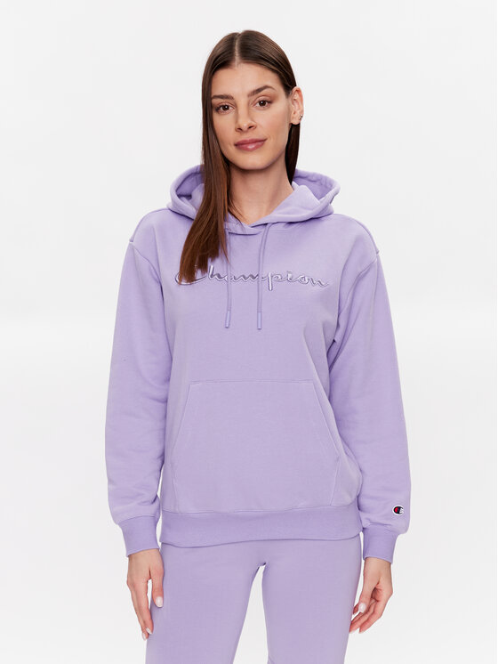 Champion Sweatshirt 116046 Violett Regular Fit Modivo