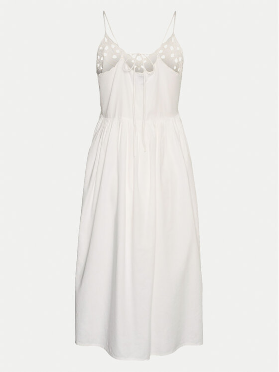 Vero Moda Vero Moda Vasarinė suknelė Vera 10326447 Balta Regular Fit