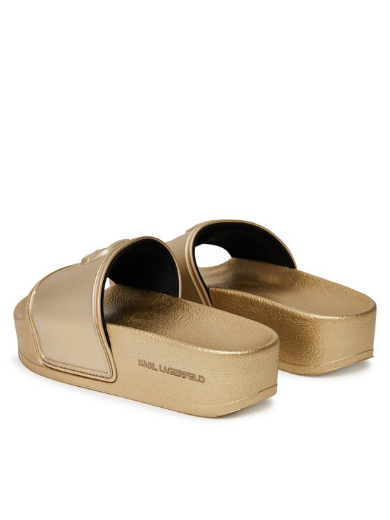KARL LAGERFELD KARL LAGERFELD Natikače Kondo Maxi KL80819M Zlatna