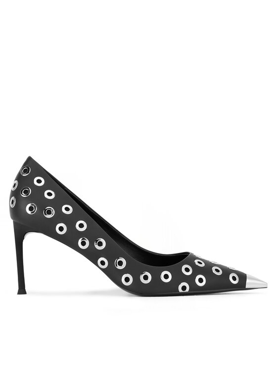 Pantofi cu toc subțire Badura CORN-V1538-228-2 Negru