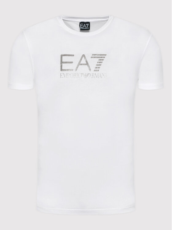 EA7 Emporio Armani EA7 Emporio Armani T-shirt 3LPT39 PJ02Z 1100 Bianco Regular Fit