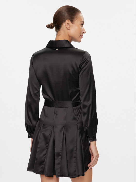 Liu Jo Liu Jo Marškinių tipo suknelė MF3401 T3450 Juoda Regular Fit
