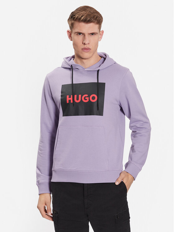 HUGO Hugo Суитшърт Duratschi223 50473168 Виолетов Regular Fit