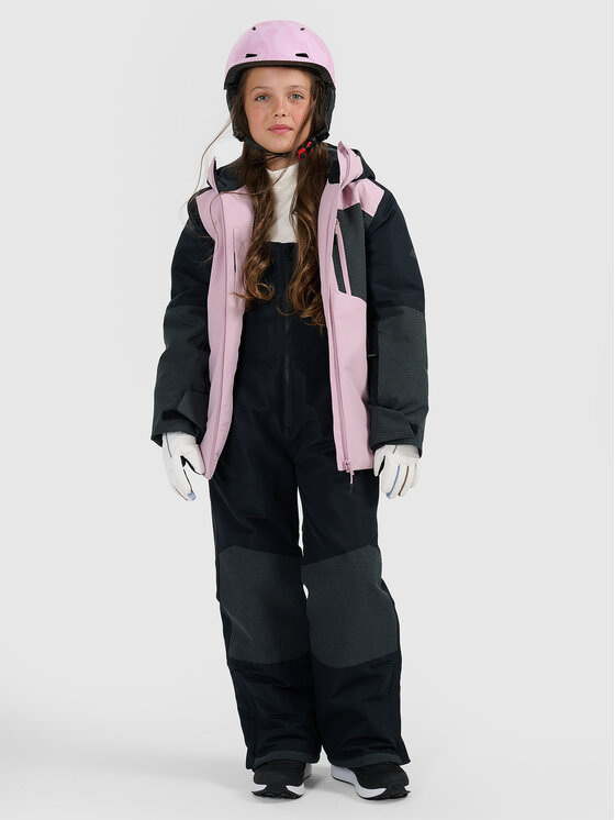 4F 4F Kurtka snowboardowa SNOWBOARD Różowy jasny Regular Fit