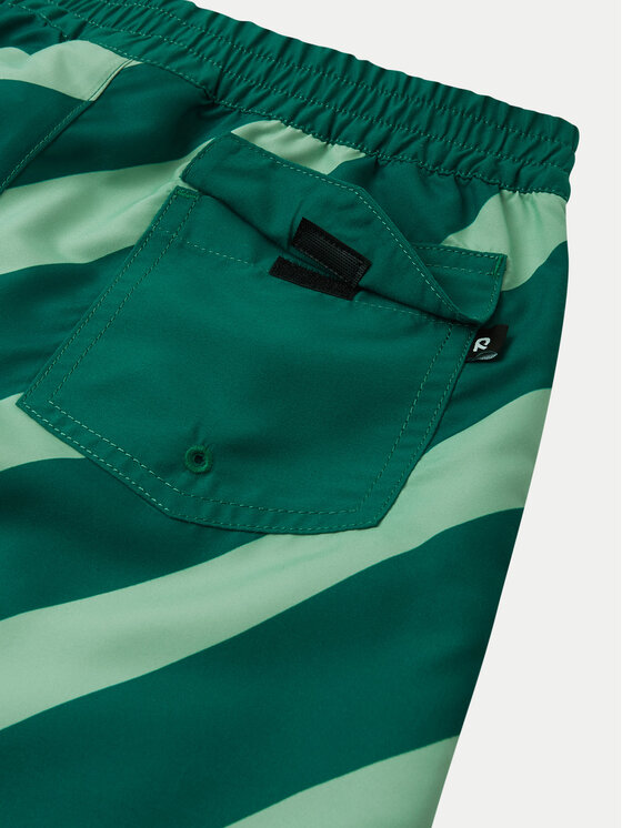 Reima Reima Szorty kąpielowe Papaija 5200155B Zielony Regular Fit