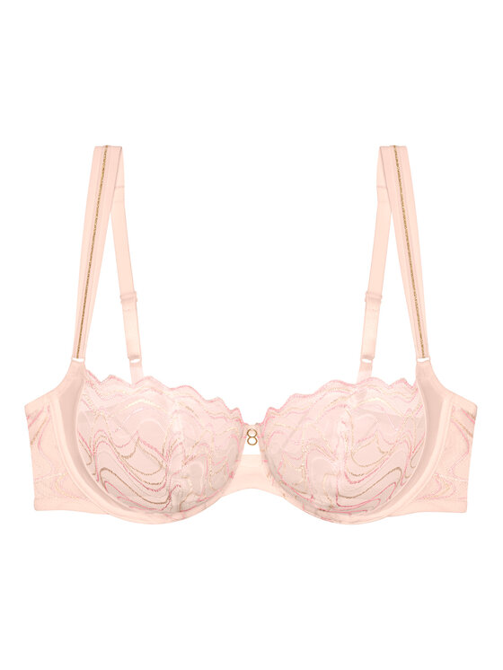 Triumph Triumph Pusiau dengta (balcony bra) liemenėlė Waves Of Glow 10226332 Smėlio