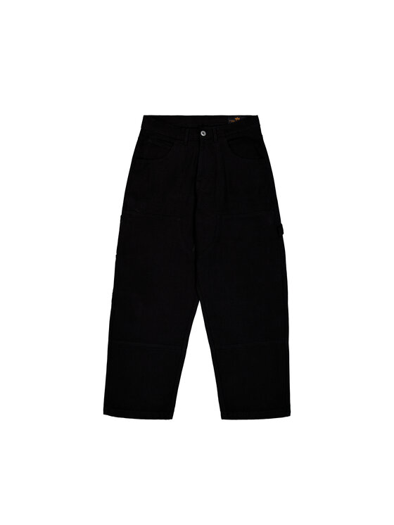 Alpha Industries Alpha Industries Spodnie cargo Carpenter Pant Czarny Relaxed Fit