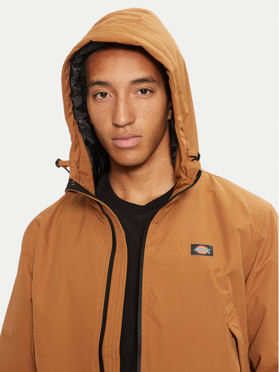 Dickies Dickies Bunda pro přechodné období New Sarpy DK0A4XG8 Hnědá Regular Fit