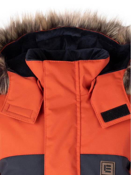 Lenne Lenne Kurtka anorak 23342-457 Pomarańczowy Basic Fit