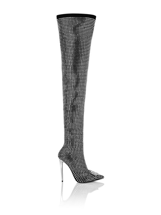 PHILIPP PLEIN PHILIPP PLEIN Kozaki 11499 Czarny