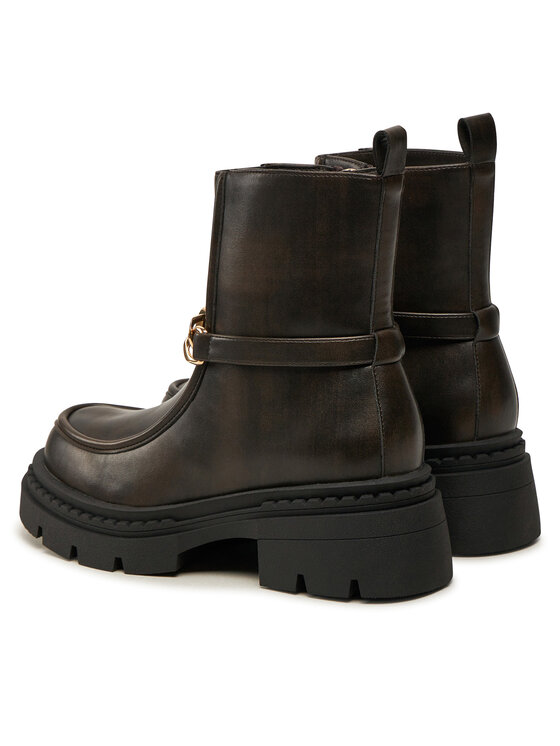 TWINSET TWINSET Čizme 242TGT110 Smeđa