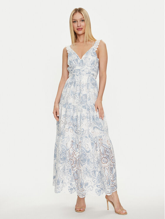 Guess Guess Літня сукня Sl Palma Long W4GK46 WG571 Кольоровий Regular Fit