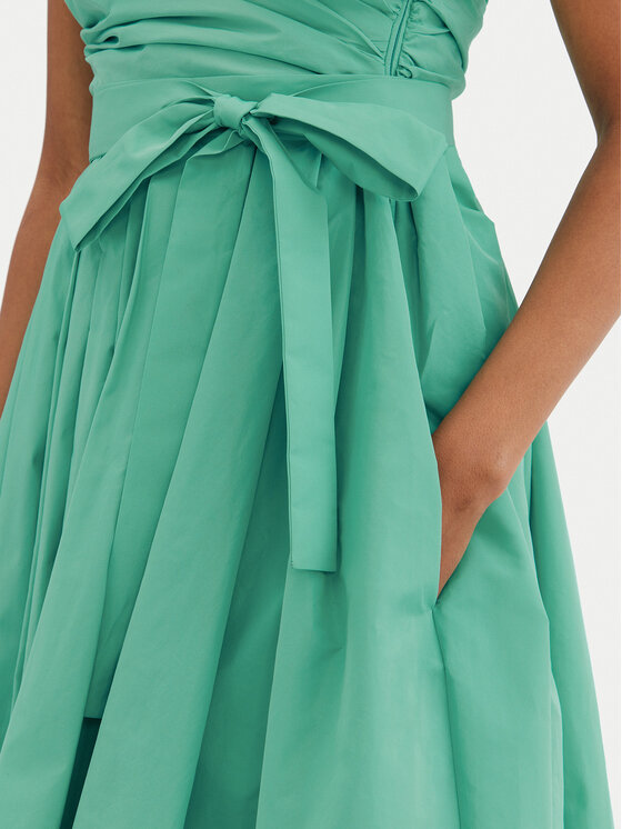 PINKO PINKO Sukienka wieczorowa 104937 Y3LE Zielony Regular Fit