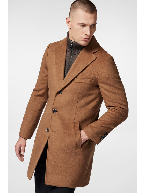 Próchnik Próchnik Płaszcz zimowy PM3 PC073223000017 Brązowy Regular Fit