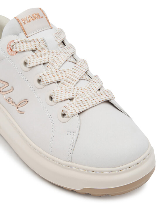 KARL LAGERFELD KARL LAGERFELD Snīkeri KL67518A Balts