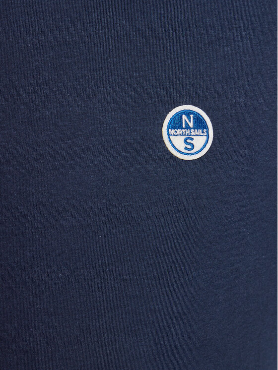 North Sails North Sails T-Shirt Bollo 692970 Granatowy Regular Fit
