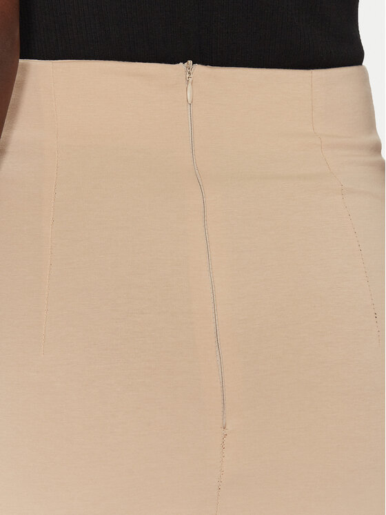 ViCOLO ViCOLO Suknja olovka TD0093 Bež Regular Fit