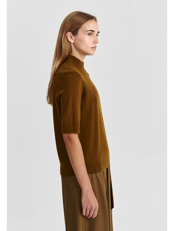TATUUM TATUUM Sweter ELIN Khaki Classic Fit