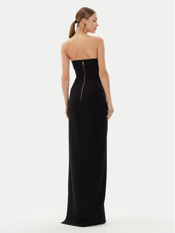 Elisabetta Franchi Elisabetta Franchi Õhtune kleit AB-629-46E2-V690 Must Slim Fit