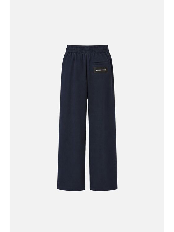 PINKO PINKO Spodnie materiałowe Ramona Pantalone Granatowy Wide Leg