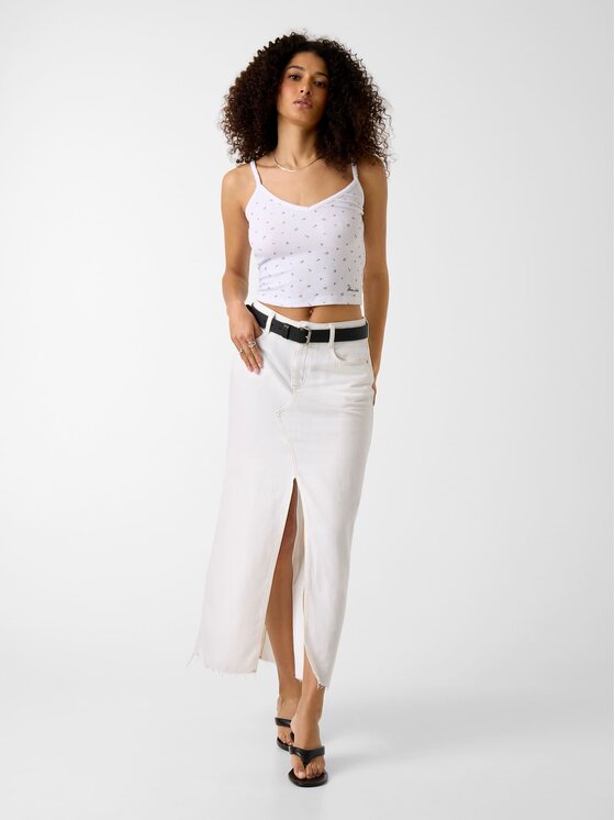 Guess Jeans Guess Jeans Minigonna 181458 Bianco Classic Fit