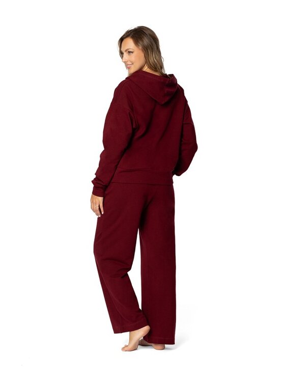 DKaren Sport DKaren Sport Dres DK-K-B8 Bordowy Classic Fit
