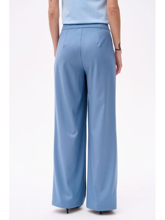blue shadow blue shadow Spodnie damskie Luna 2 Niebieski Regular Fit