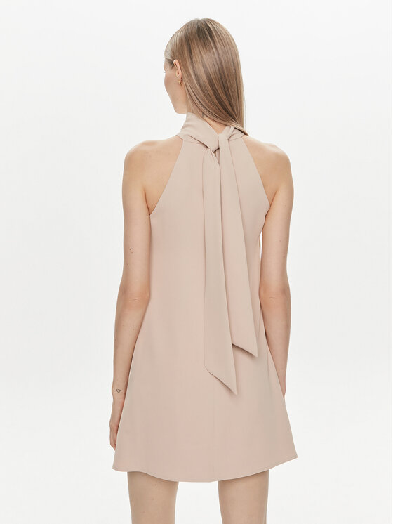 Kontatto Kontatto Rochie cocktail NO205C Bej Regular Fit