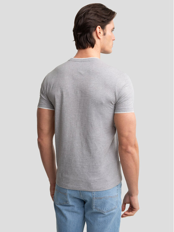BIG STAR BIG STAR T-Shirt FREDRIS_903_150 Szary Basic Fit