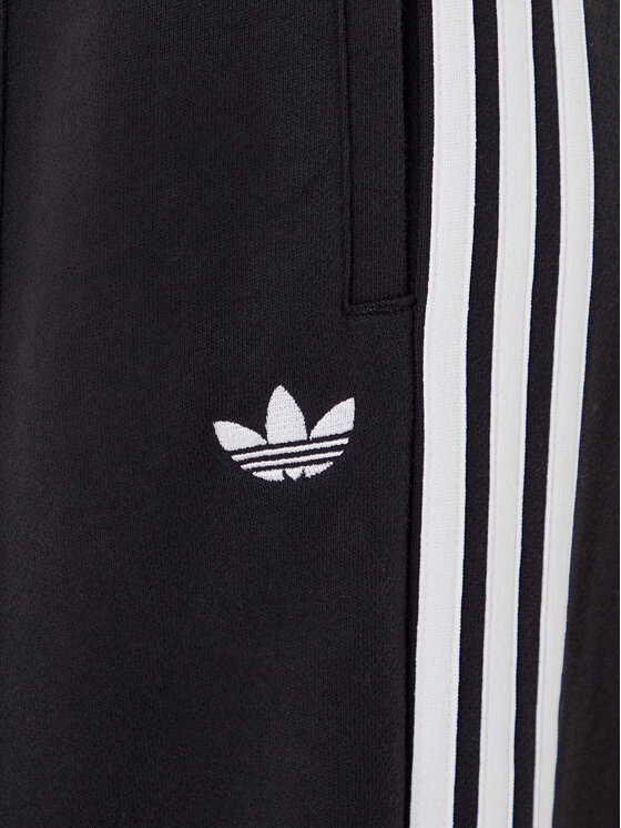 adidas adidas Teplákové kalhoty adicolor 3-Stripes JV7473 Černá Wide Leg