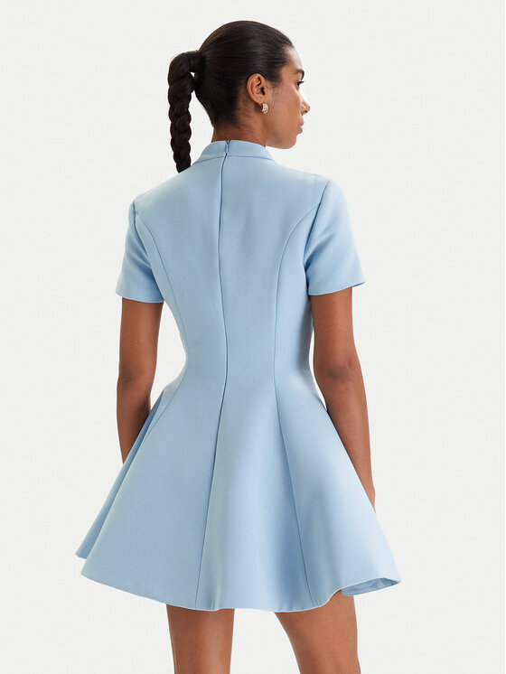 Bardot Bardot Kokteiļkleita Zephyra 59907DB Gaiši zils Slim Fit