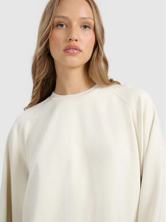 4F 4F Felpa 4FRAW25TSWSF2508-12S Bianco Oversize