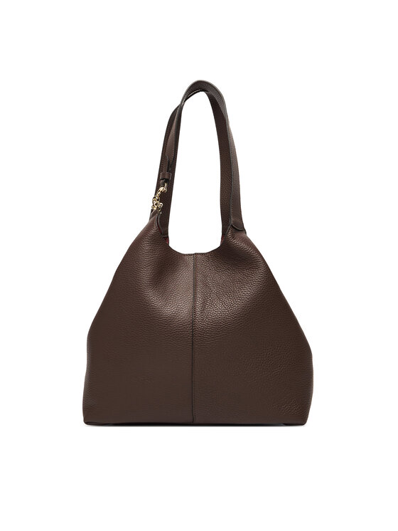 Coccinelle Coccinelle Ročna torba Hand Grained L E1 SHA 11 02 01 Rjava