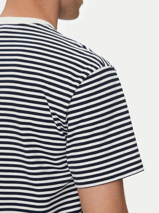 Lacoste Lacoste Majica TH9749 Mornarsko modra Regular Fit