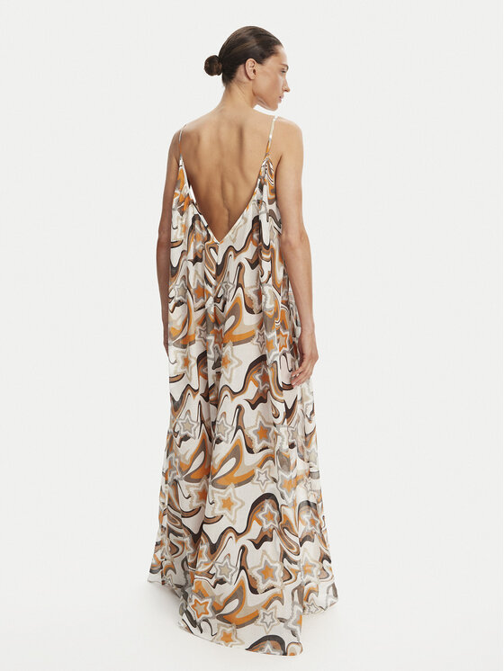 Devotion TWINS Devotion TWINS Φόρεμα καλοκαιρινό Athina 025.385G Έγχρωμο Loose Fit