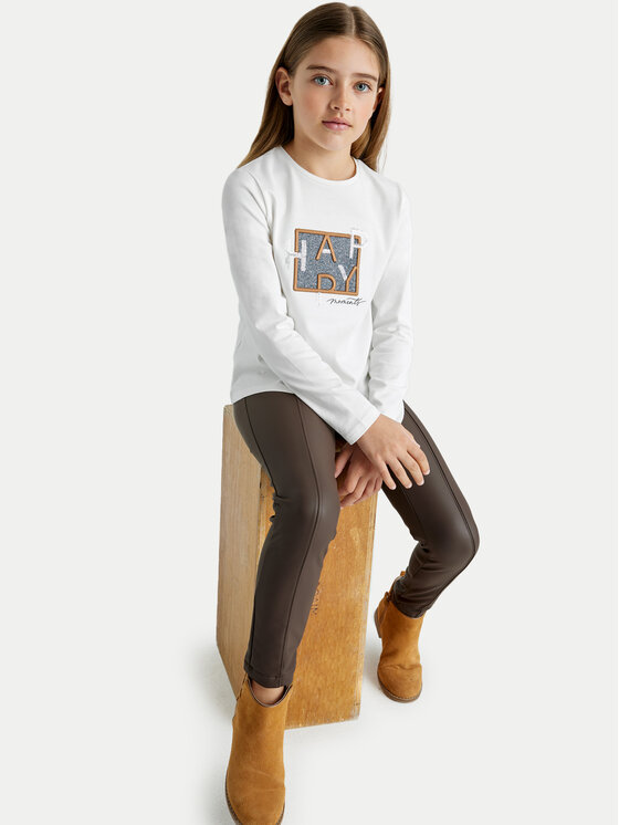 Mayoral Mayoral Blūze 7004 Écru Regular Fit