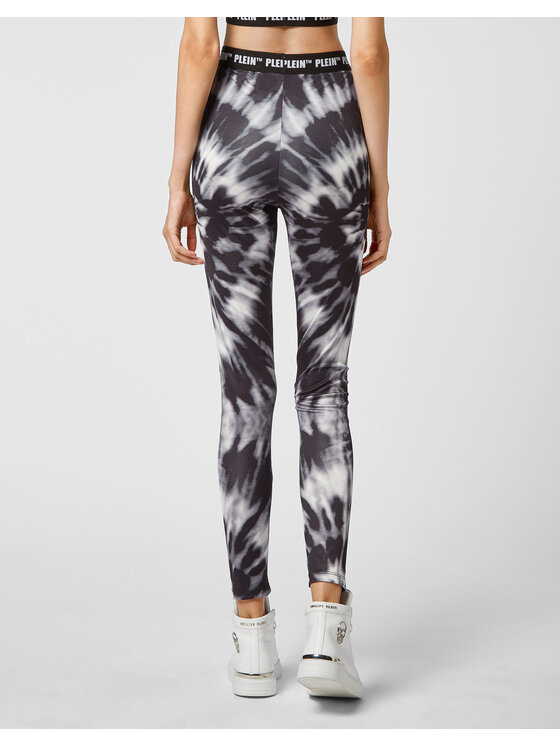 PHILIPP PLEIN PHILIPP PLEIN Legginsy 3095 Czarny Skin Tight Fit