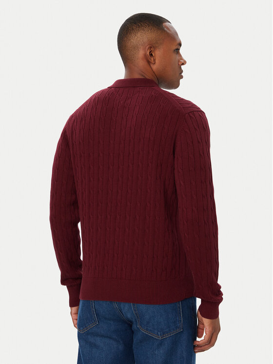 Tommy Hilfiger Tommy Hilfiger Džemper Classic MW0MW41955 Tamnocrvena Regular Fit