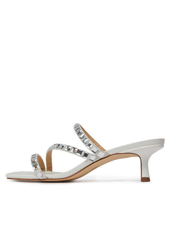 MICHAEL Michael Kors MICHAEL Michael Kors Шльопанці Celia Kitten Slide 40R4CIMS1S Срібний