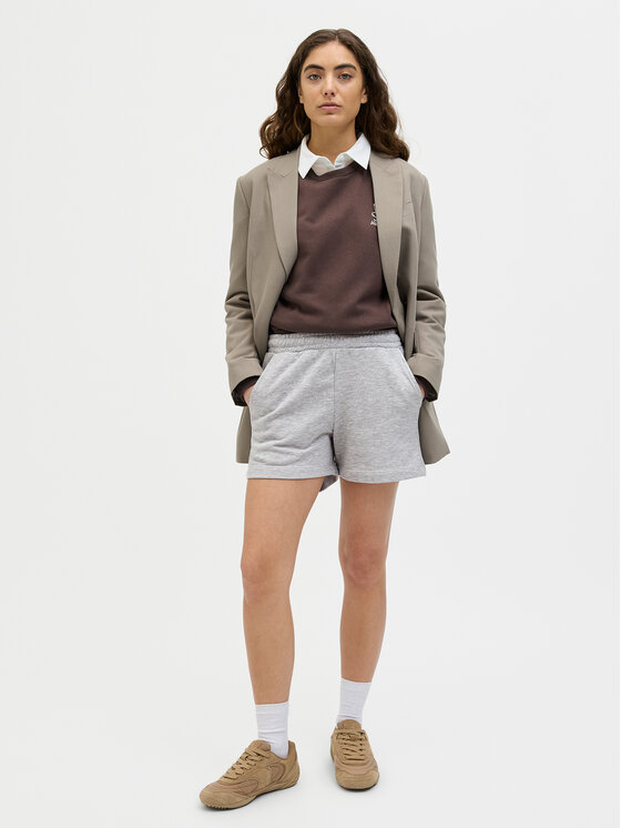 JJXX JJXX Športové kraťasy Alfa 12231608 Sivá Regular Fit