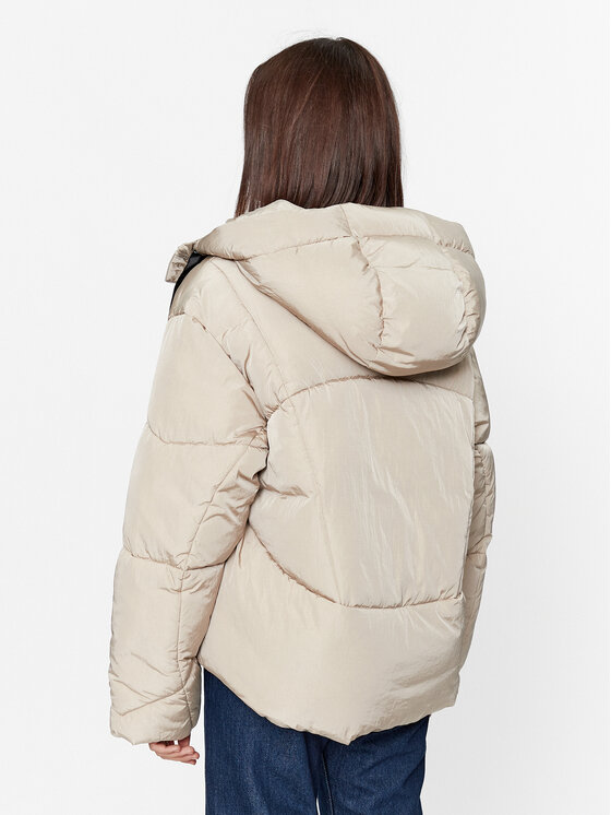 Calvin Klein Jeans Calvin Klein Jeans Зимова куртка J20J221901 Бежевий Relaxed Fit
