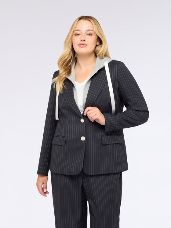 Fiorella Rubino Fiorella Rubino Giacca di transizione Q539T000222N0Z4 Blu A-Line Fit