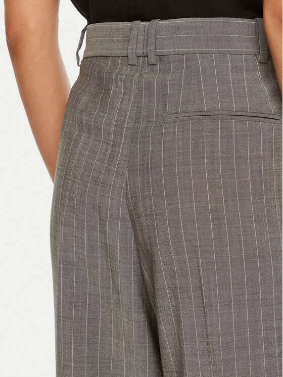 BOSS Boss Hlače Tetiama 50525850 Siva Relaxed Fit